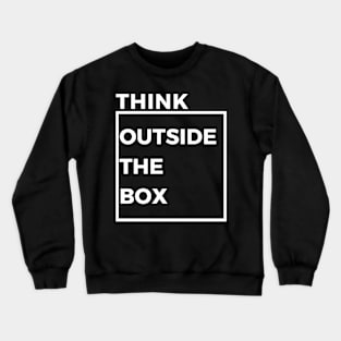 Simple Black White Typography T-shirt Crewneck Sweatshirt